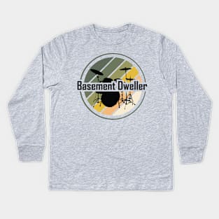 Basement Dweller Kids Long Sleeve T-Shirt